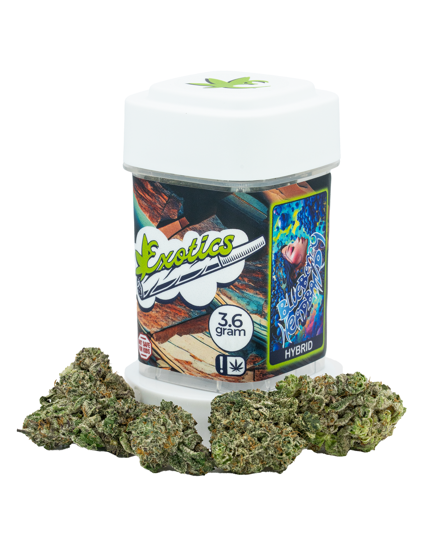 Exotics Blueberry Headband cannabis hybrid strain