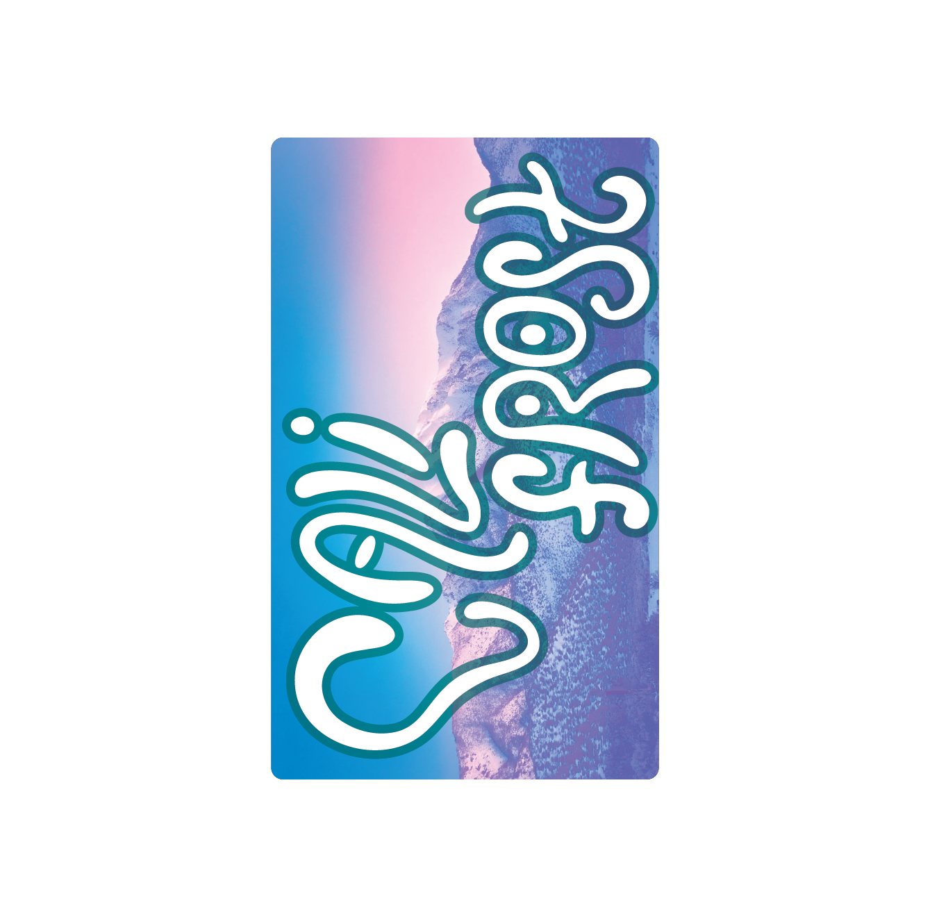 Exotics Cali Frost hybrid cannabis strain label artwork