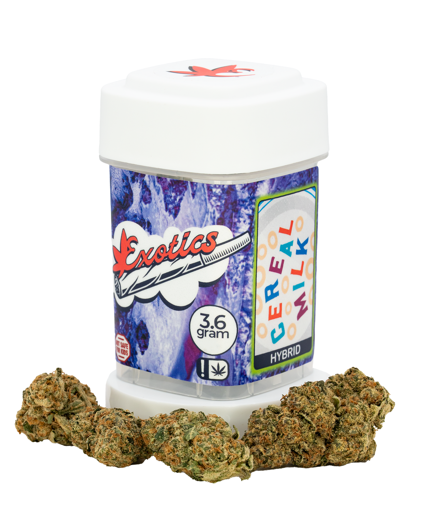 Exotics Cereal Milk cannabis hybrid strain