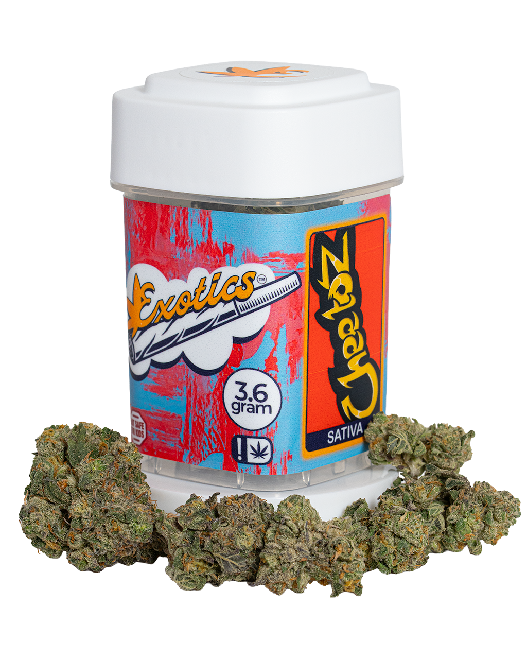 Exotics Cheetoz cannabis sativa hybrid strain