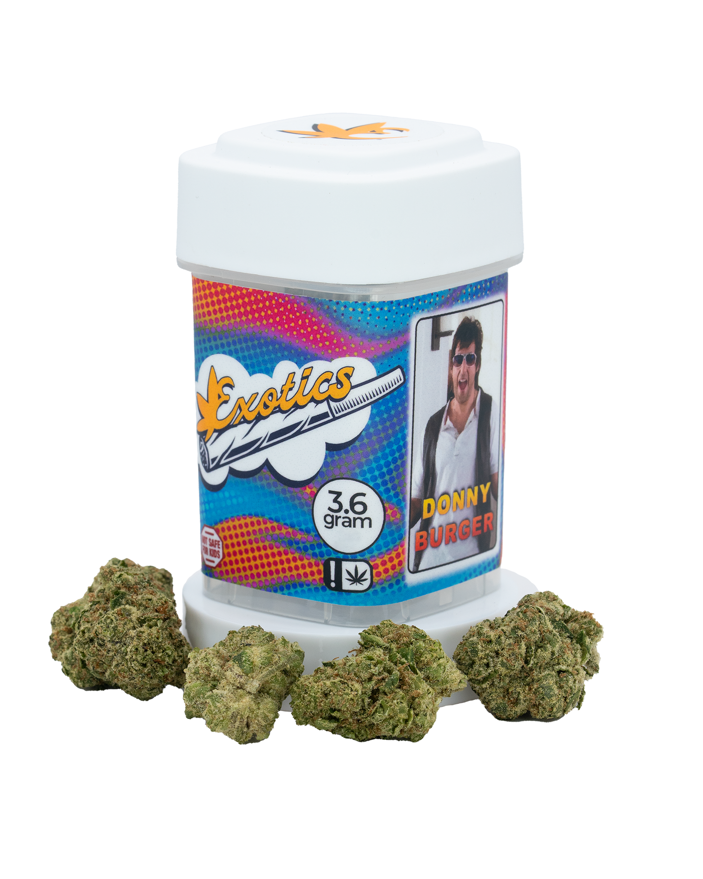 Exotics Donnie Burger cannabis indica strain