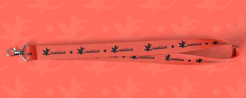 Red Exotics logo lanyard