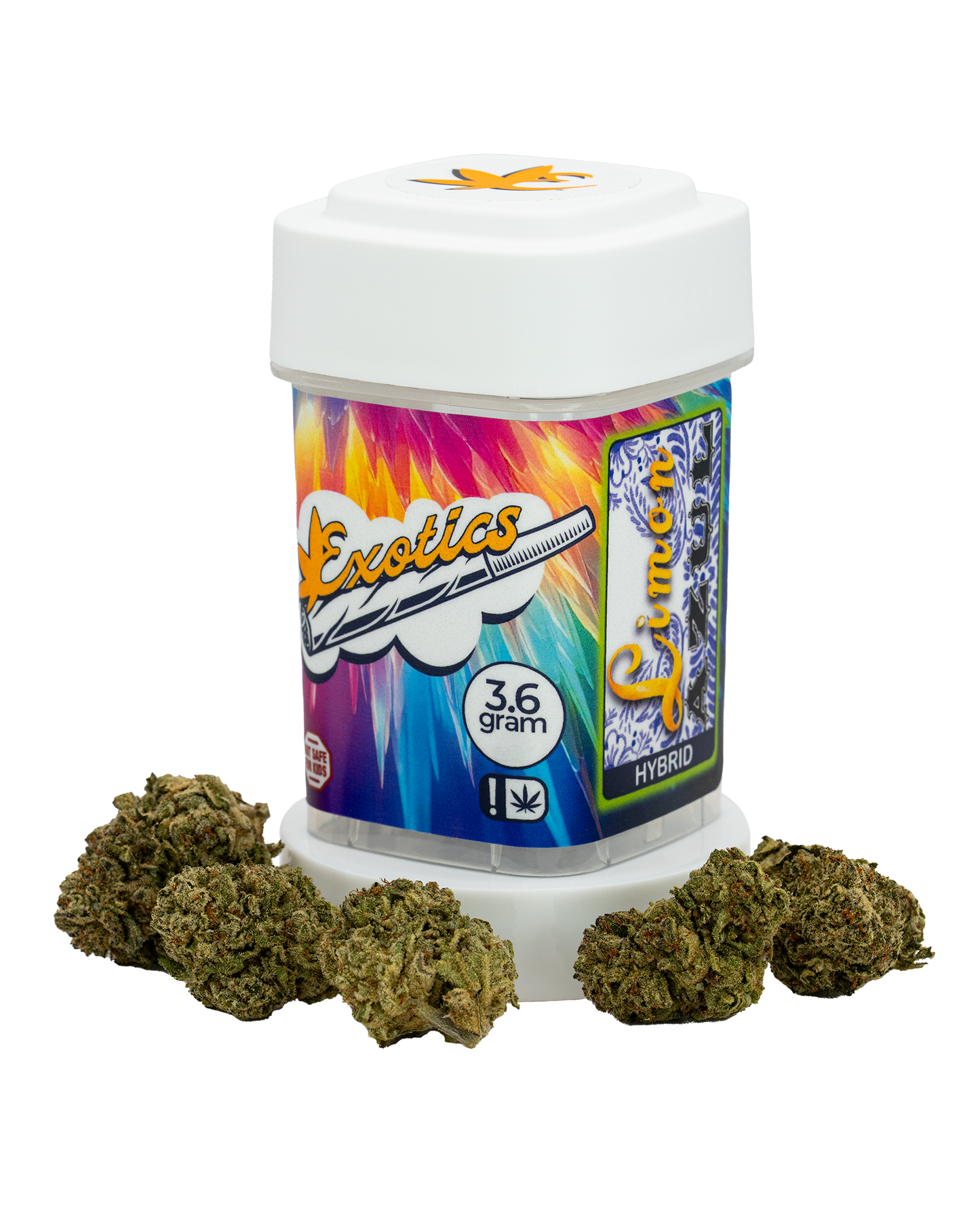 Exotics Limon Azul cannabis hybrid strain