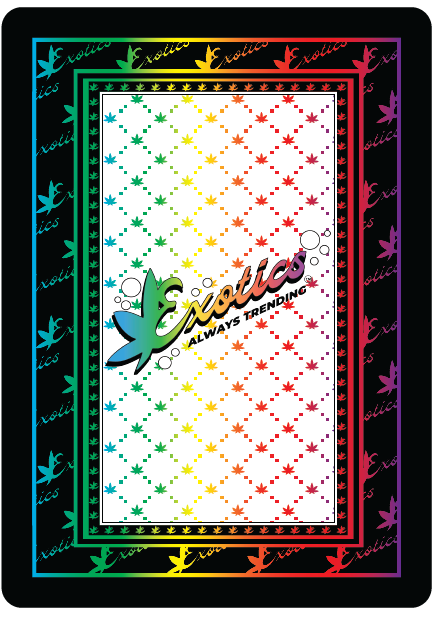Exotics artwork deck of playing cards