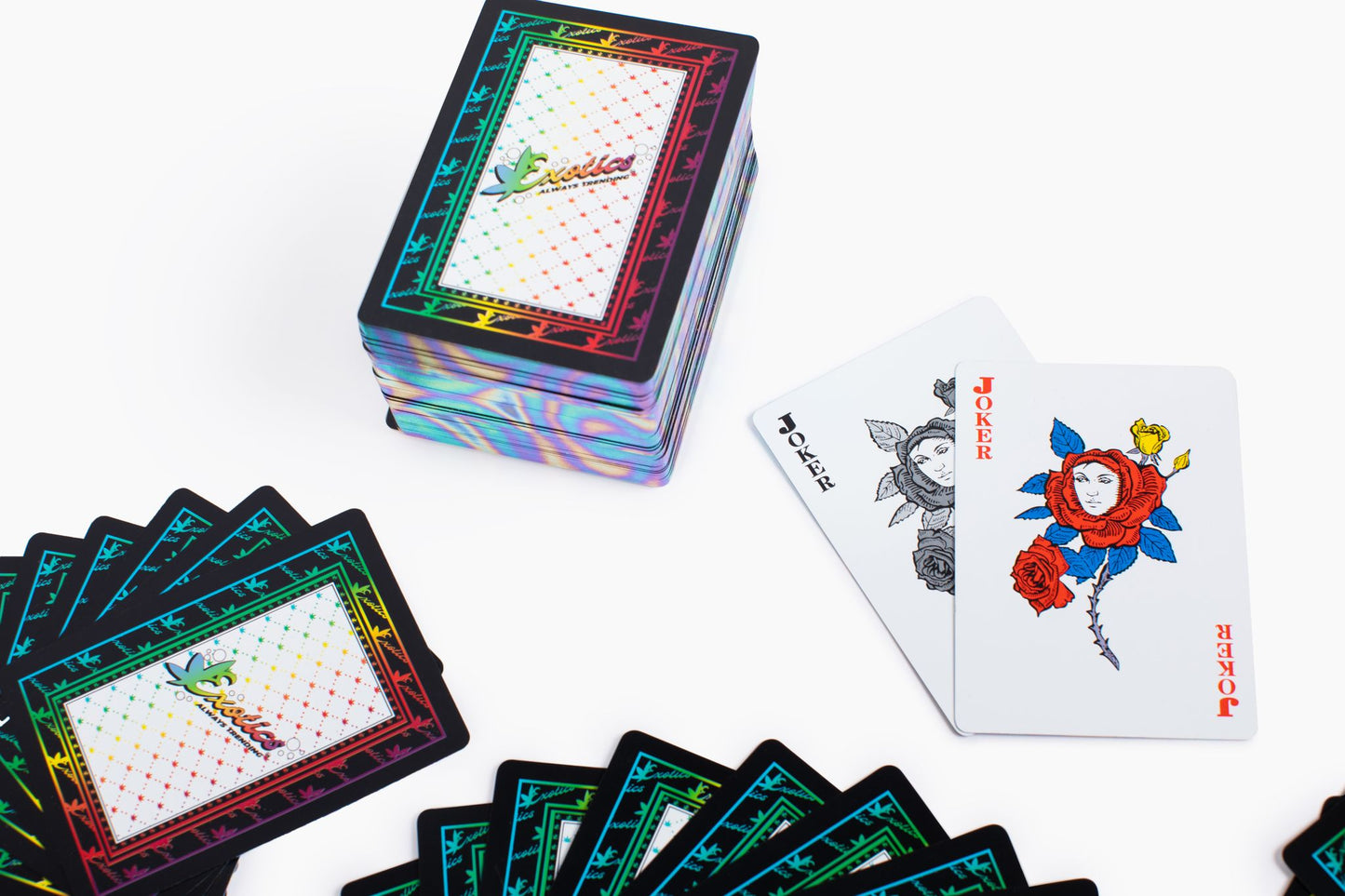 Exotics artwork deck of playing cards