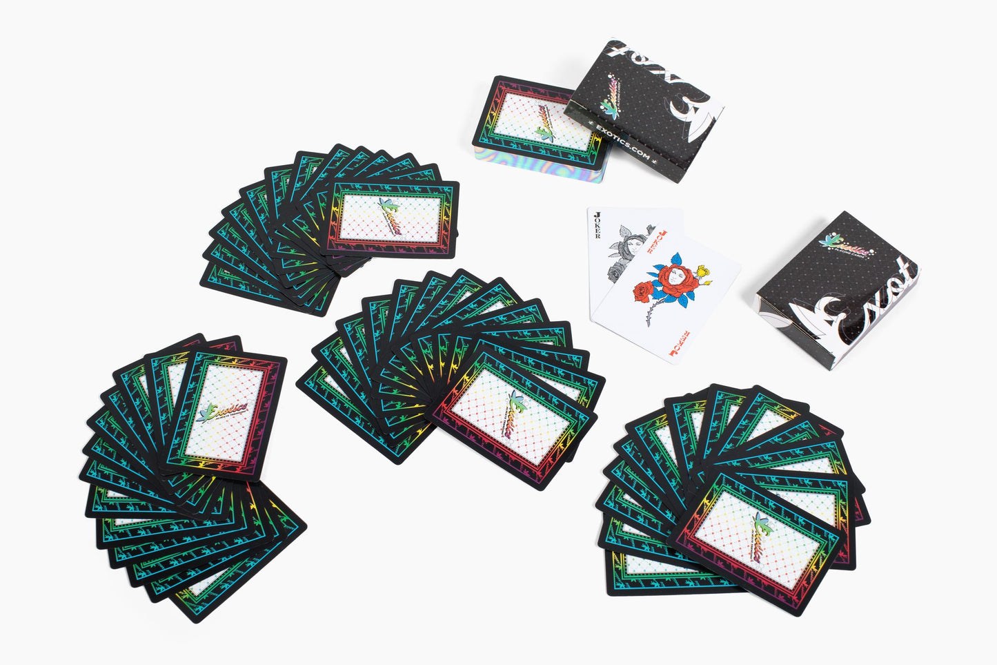 Exotics artwork deck of playing cards