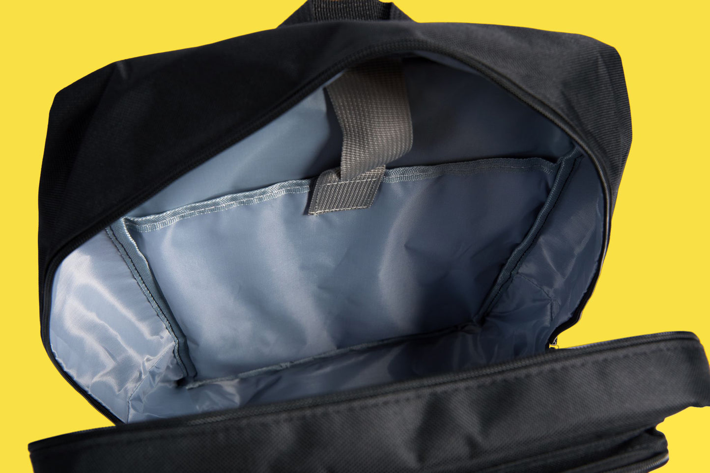 Interior of Exotics shoulder backpack