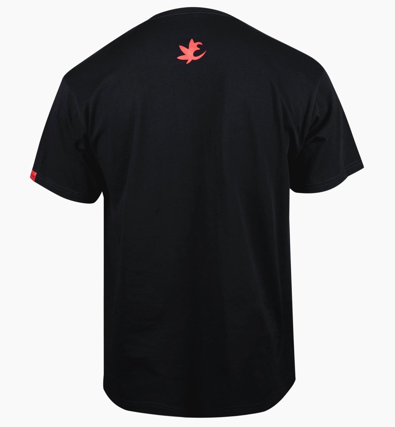 Black Exotics tee t-shirt with red logo on back