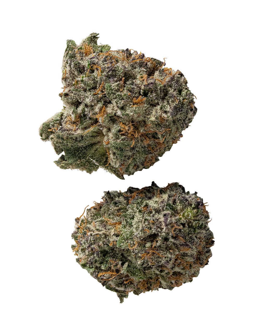 Exotics Black Rock Lava Cake cannabis indica hybrid strain flower buds