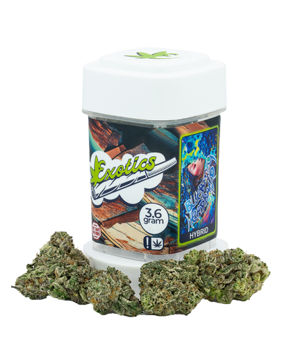 Exotics Blueberry Headband cannabis hybrid strain