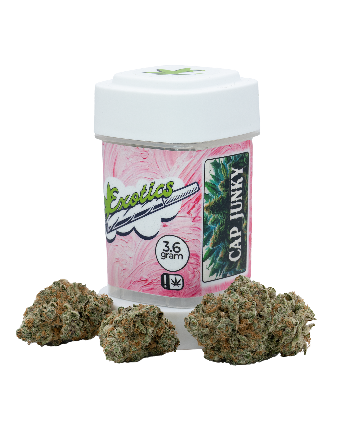 Exotics Cap Junky cannabis hybrid strain