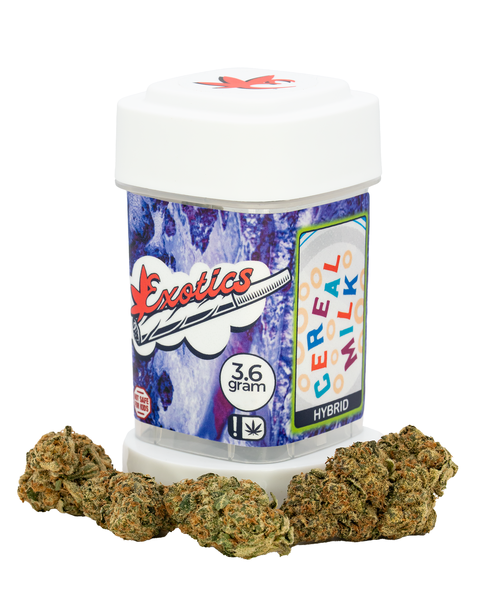Exotics Cereal Milk cannabis hybrid strain