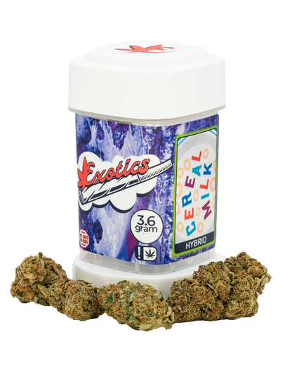 Exotics Cereal Milk cannabis hybrid strain