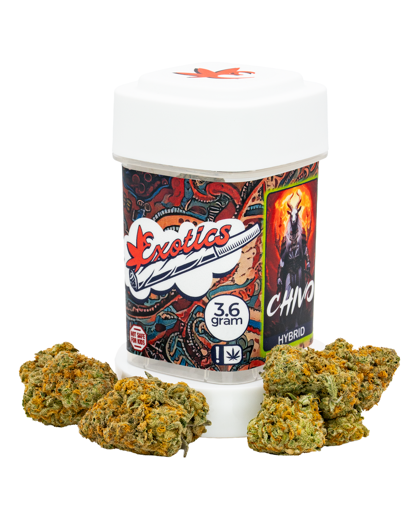 Exotics Chivo cannabis hybrid strain