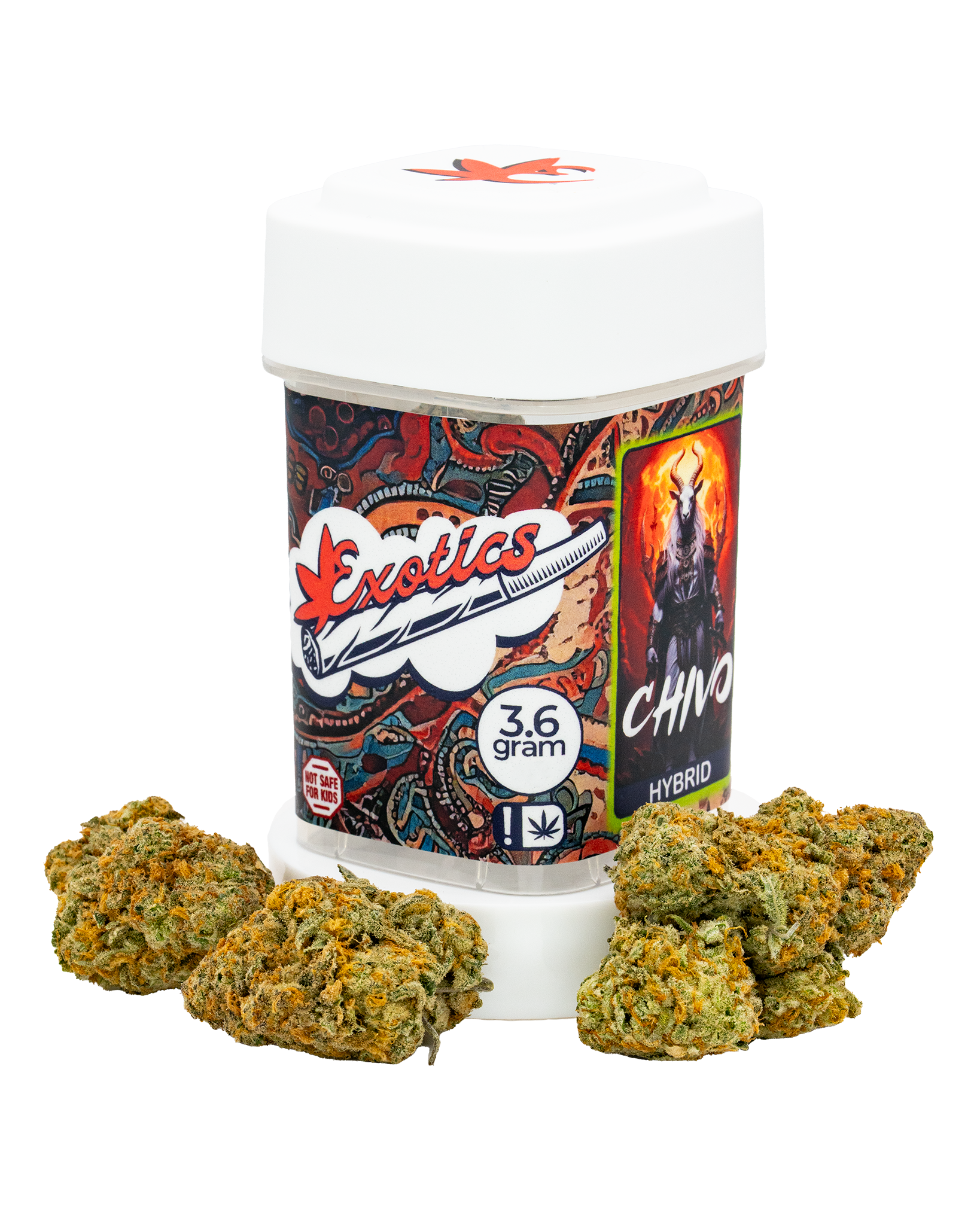 Exotics Chivo cannabis hybrid strain