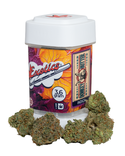 Exotics Donkey Butter cannabis indica hybrid strain