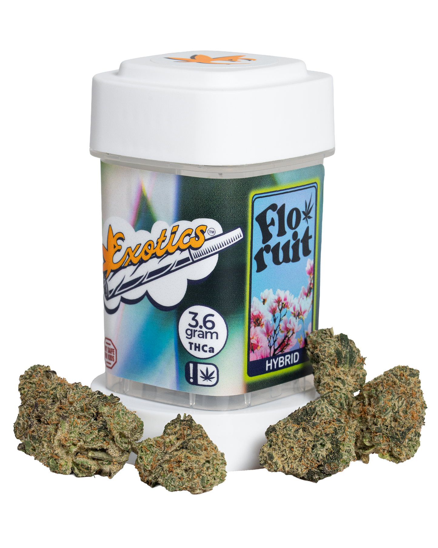 Exotics Flo Fruit cannabis hybrid strain