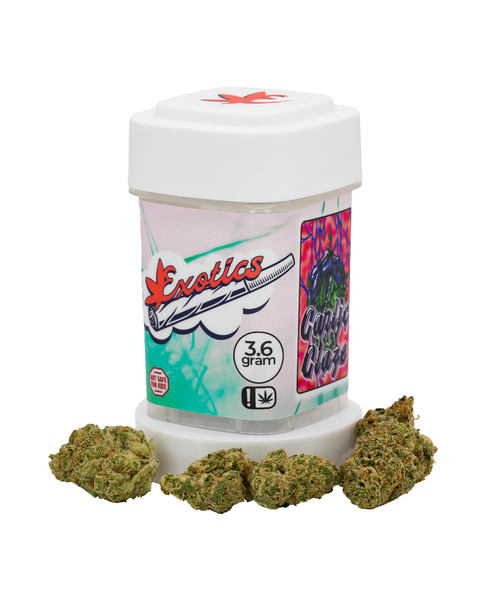 Exotics Garlic Glaze cannabis strain