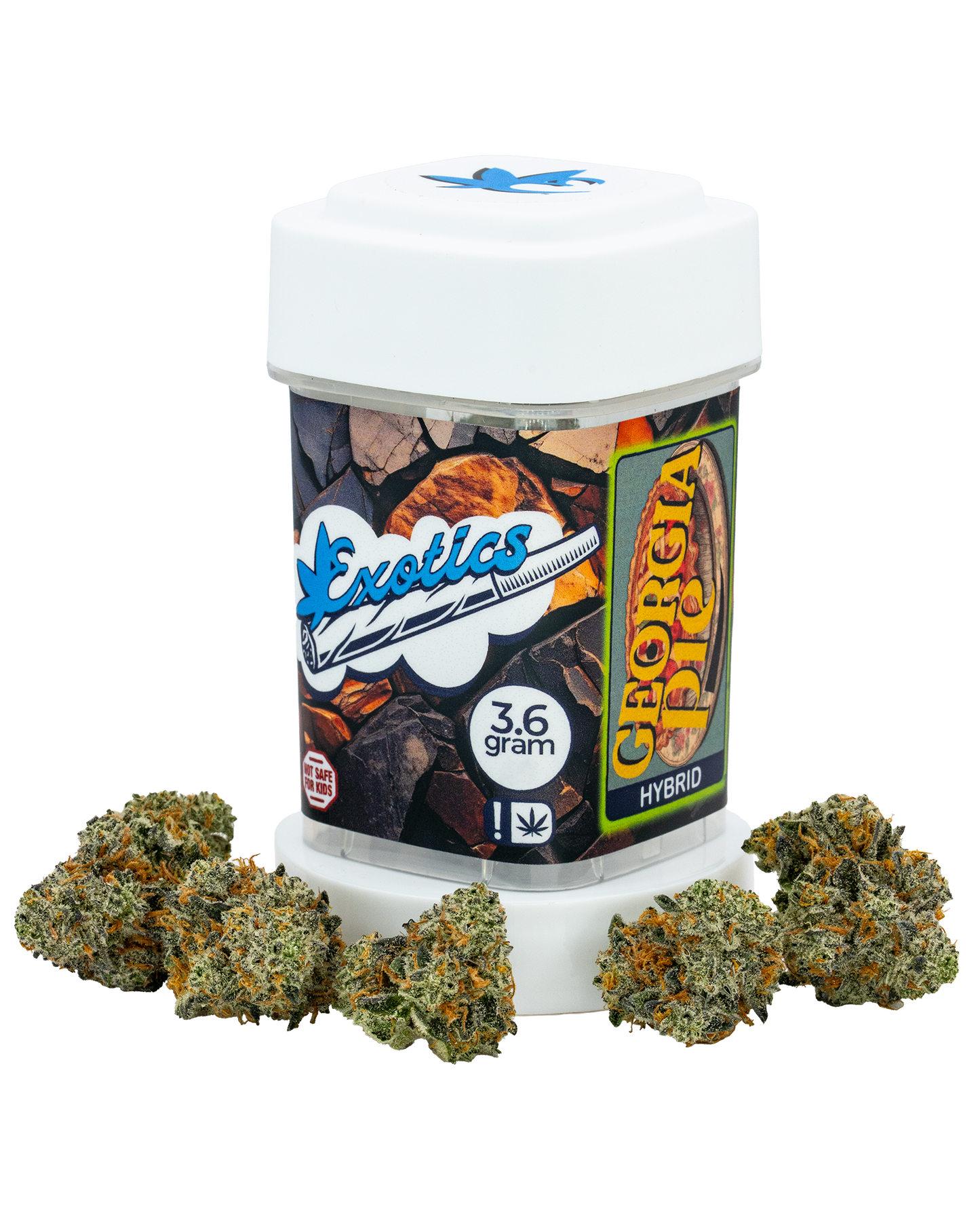Exotics Georgia Pie cannabis hybrid strain