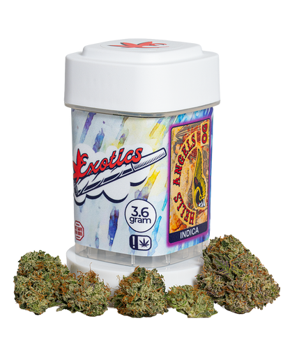 Exotics Hells Angels OG cannabis indica hybrid strain