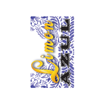 Exotics Limon Azul cannabis hybrid strain label artwork