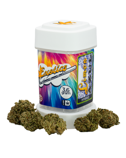 Exotics Limon Azul cannabis hybrid strain