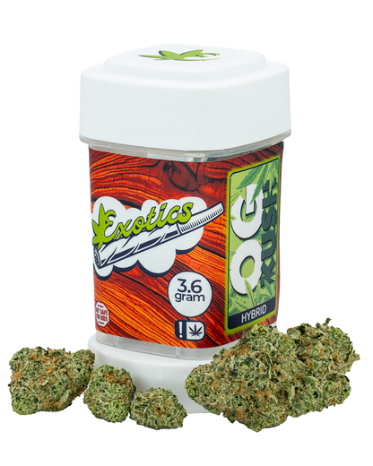 Exotics OG Kush cannabis hybrid strain
