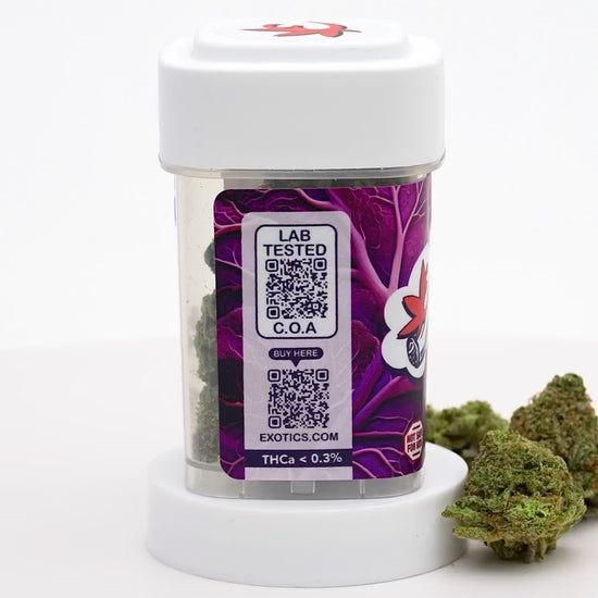 Exotics Donkey Butter cannabis indica hybrid strain