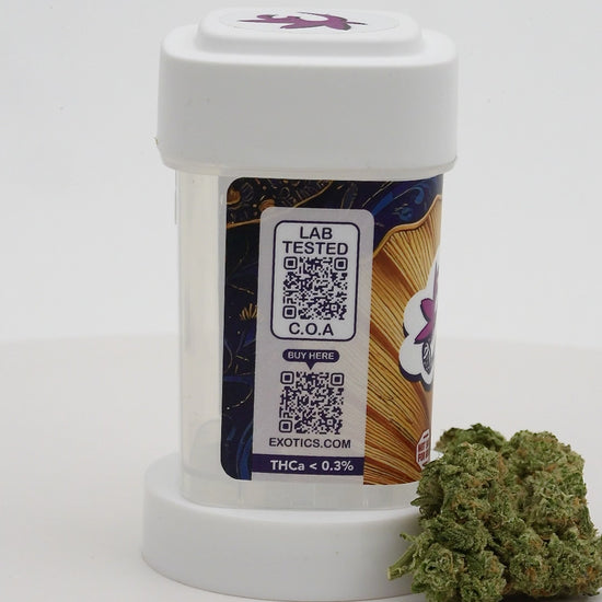 Exotics Ace of Spades cannabis indica strain carousel video