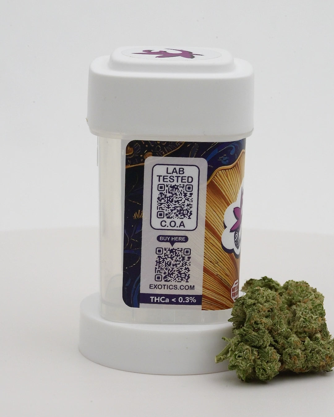 Exotics Ace of Spades cannabis indica strain carousel video