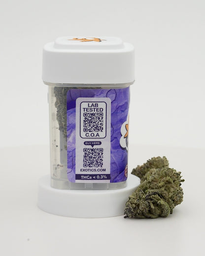 Exotics Grape Cream cannabis hybrid strain
