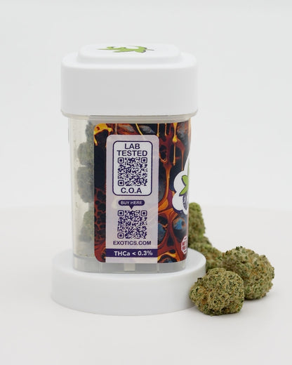 Exotics Sugar Plum sativa cannabis strain carousel video