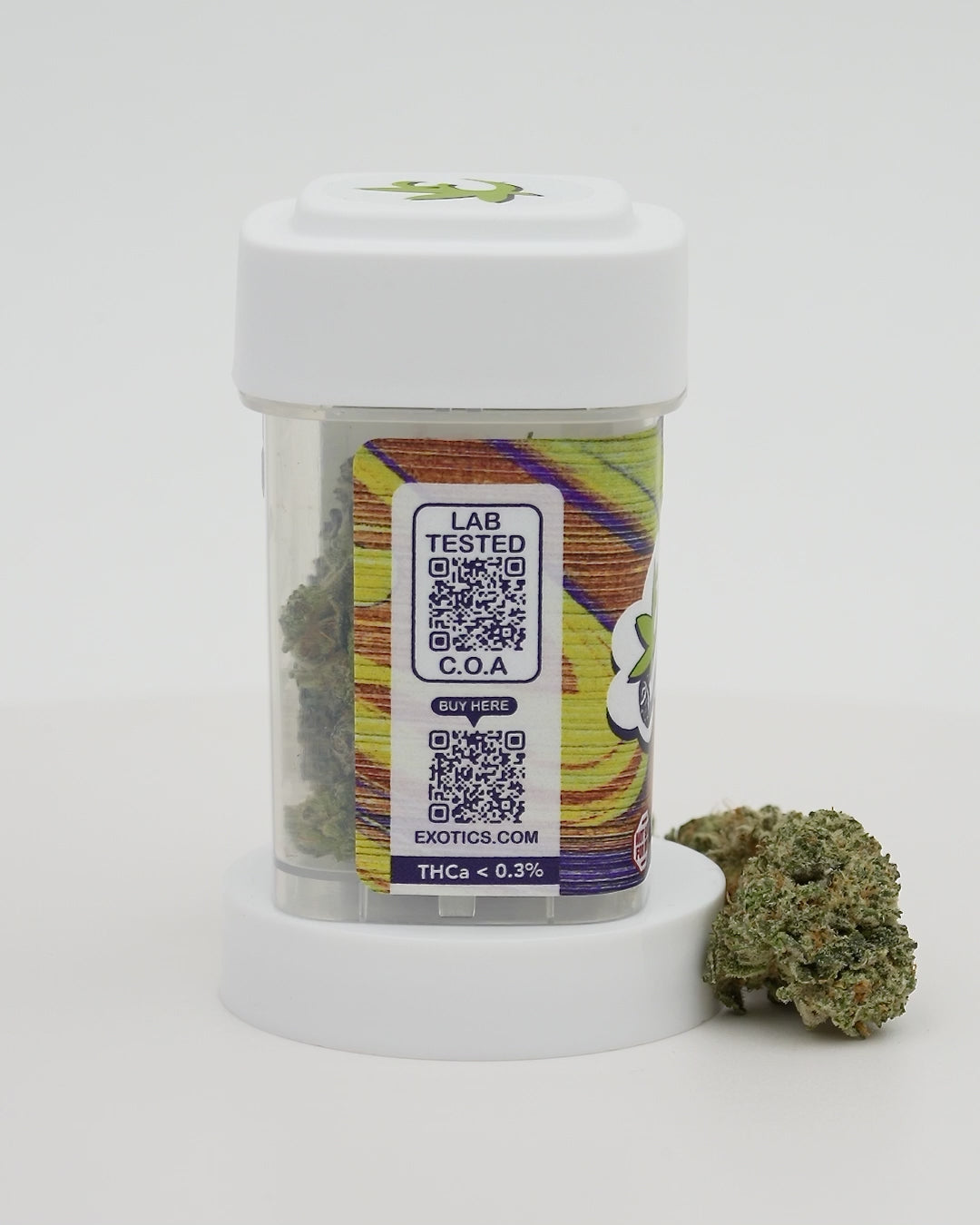 Exotics Greasy Runtz cannabis hybrid strain