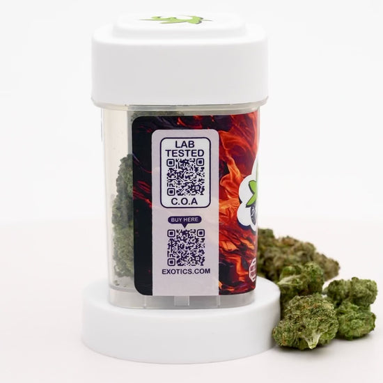 Exotics Gorilla Glue cannabis hybrid strain carousel video