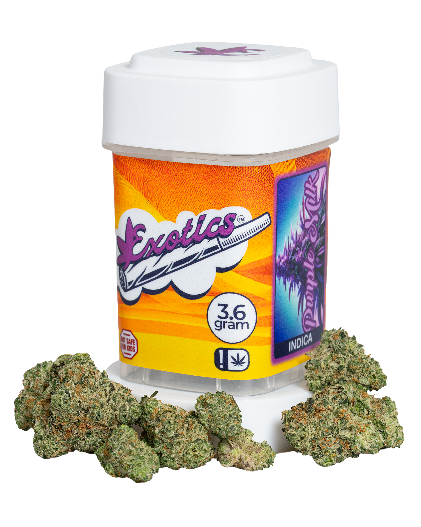 Exotics Purple Milk cannabis hybrid strain