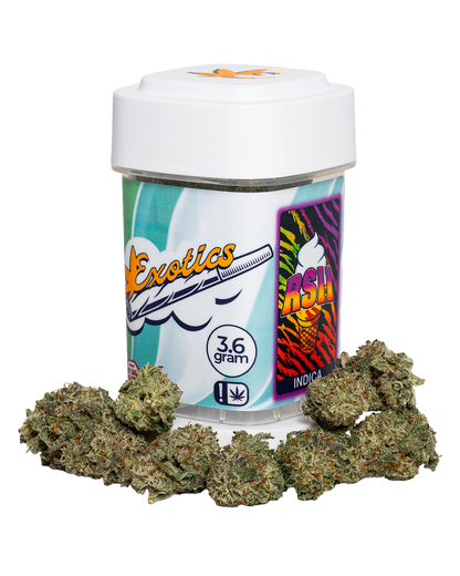 Exotics RS11 indica hybrid cannabis strain