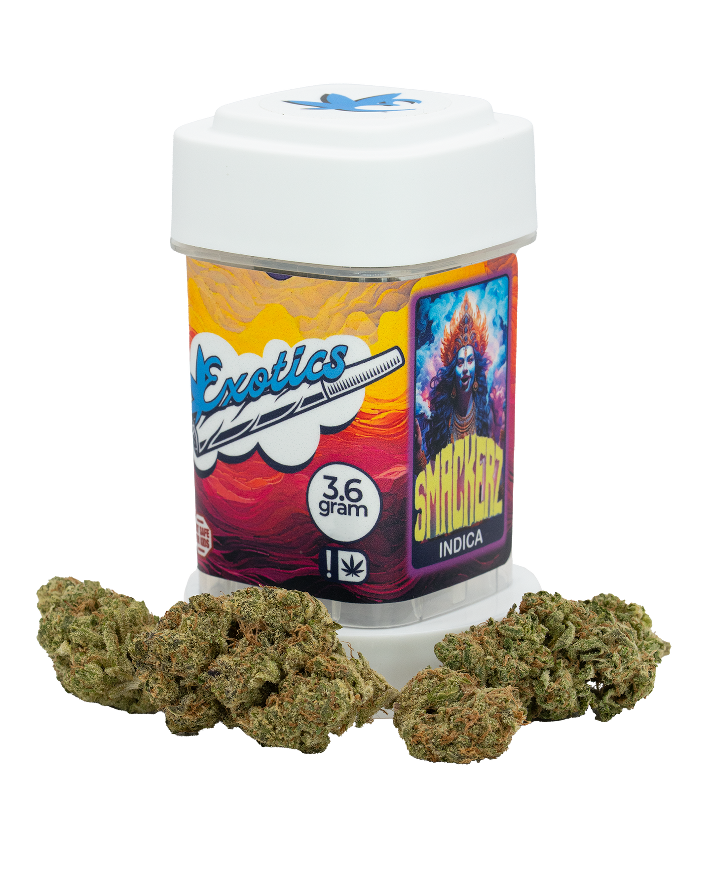 Exotics Smackerz cannabis indica hybrid strain