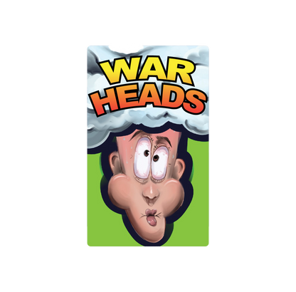 Exotics War Heads cannabis sativa hybrid strain label artwork