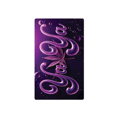 Exotics Yaya sativa cannabis strain label artwork