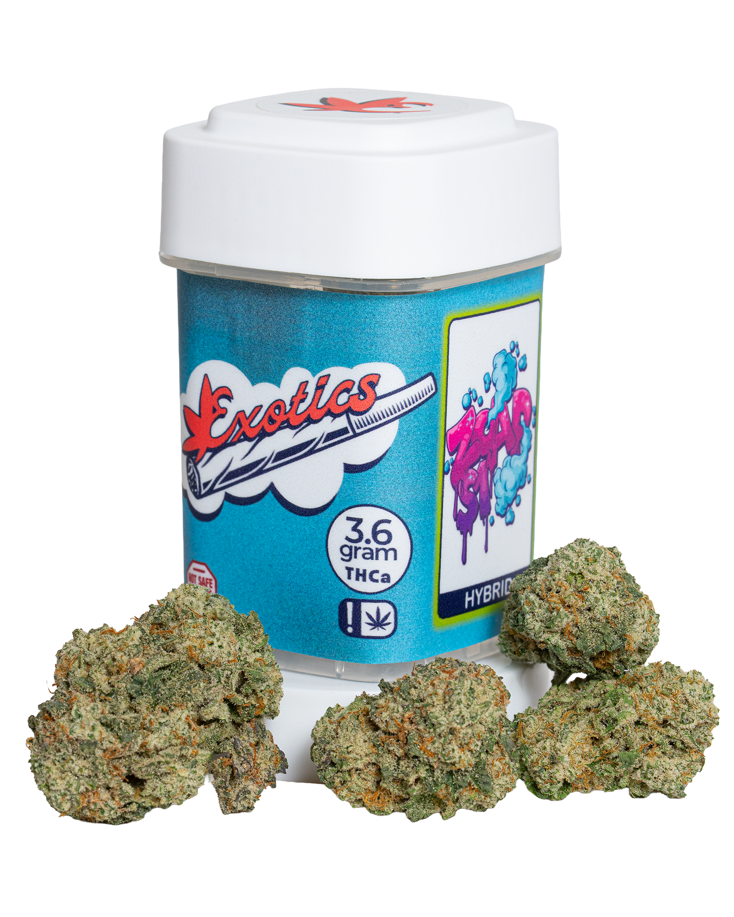 Exotics Zoap cannabis hybrid strain