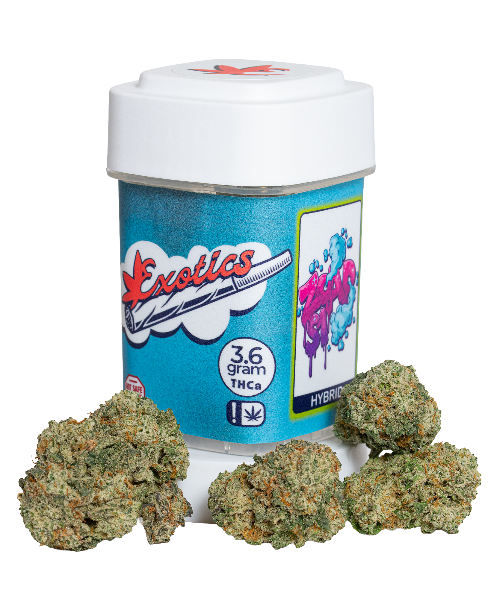 Exotics Zoap cannabis hybrid strain