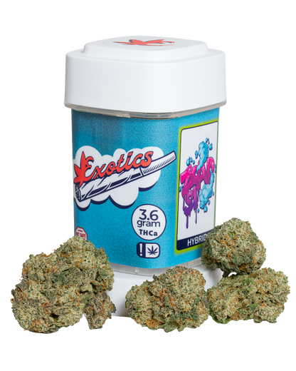 Exotics Zoap cannabis hybrid strain